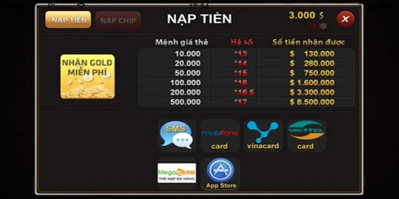 Lợi ích mà người dùng có được khi nạp tiền Son88