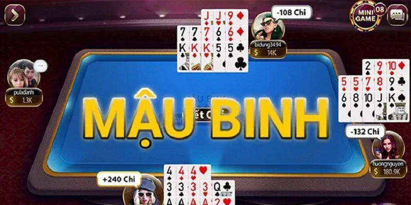 Mậu binh là dòng game hot khá quen thuộc với cộng đồng game thủ